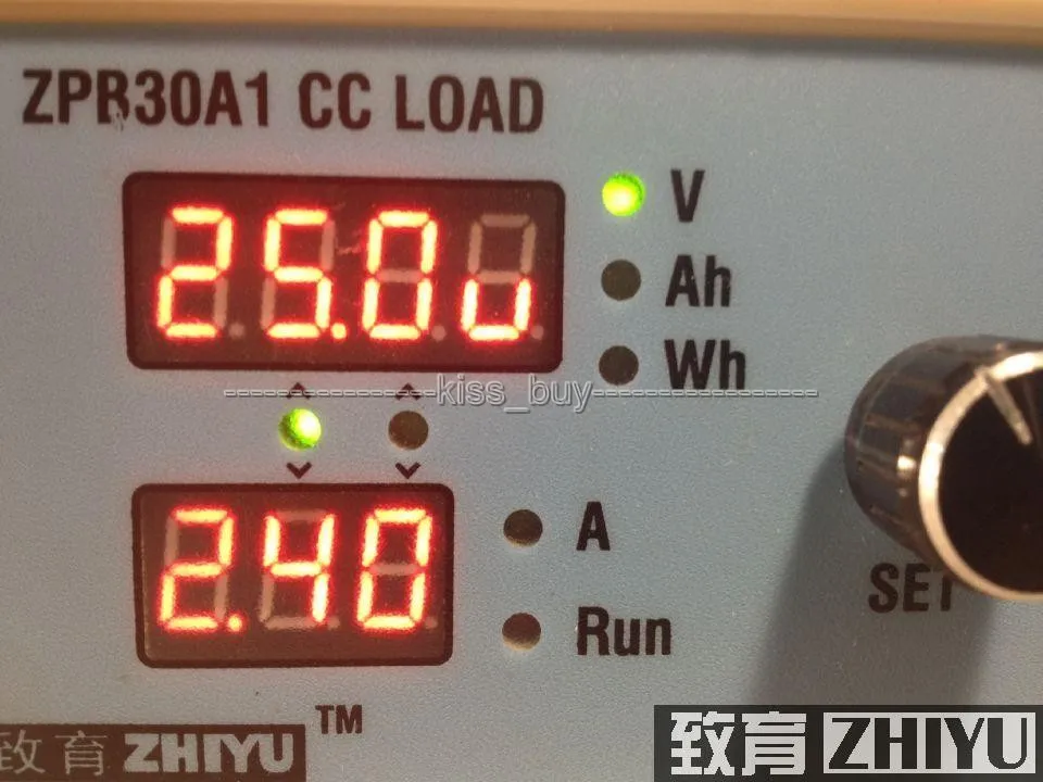 CASE Constant Current Electronic Load 9.99A 60W 30V Battery Capacity Tester