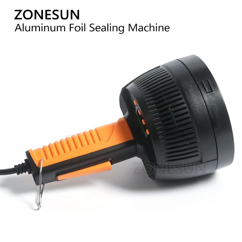 ZONESUN Hand Held Electromagnetic Induction Sealer Bottle Sealing Machine Aluminum Foil Medical Plastic Capping machine