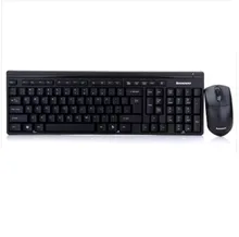 Free shipping Lenovo KM4905 wireless keyboard mouse suit Desktop computer laptop external mechanical game console keyboard