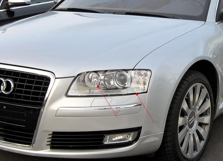 para Audi a8 2009 Acessórios Farol Multi-cor Rgb Led Anjo Olhos Auréola Anel Olho Drl rf Controle Remoto s8 2004 2005 2006 - 4 High Quality Automóveis e motos