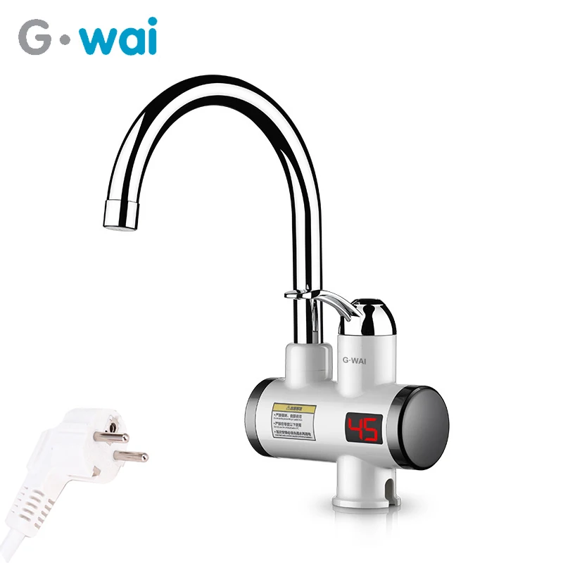 GWAI Instant Hot Water Faucet Heater Kitchen Water Heating Faucet DRS