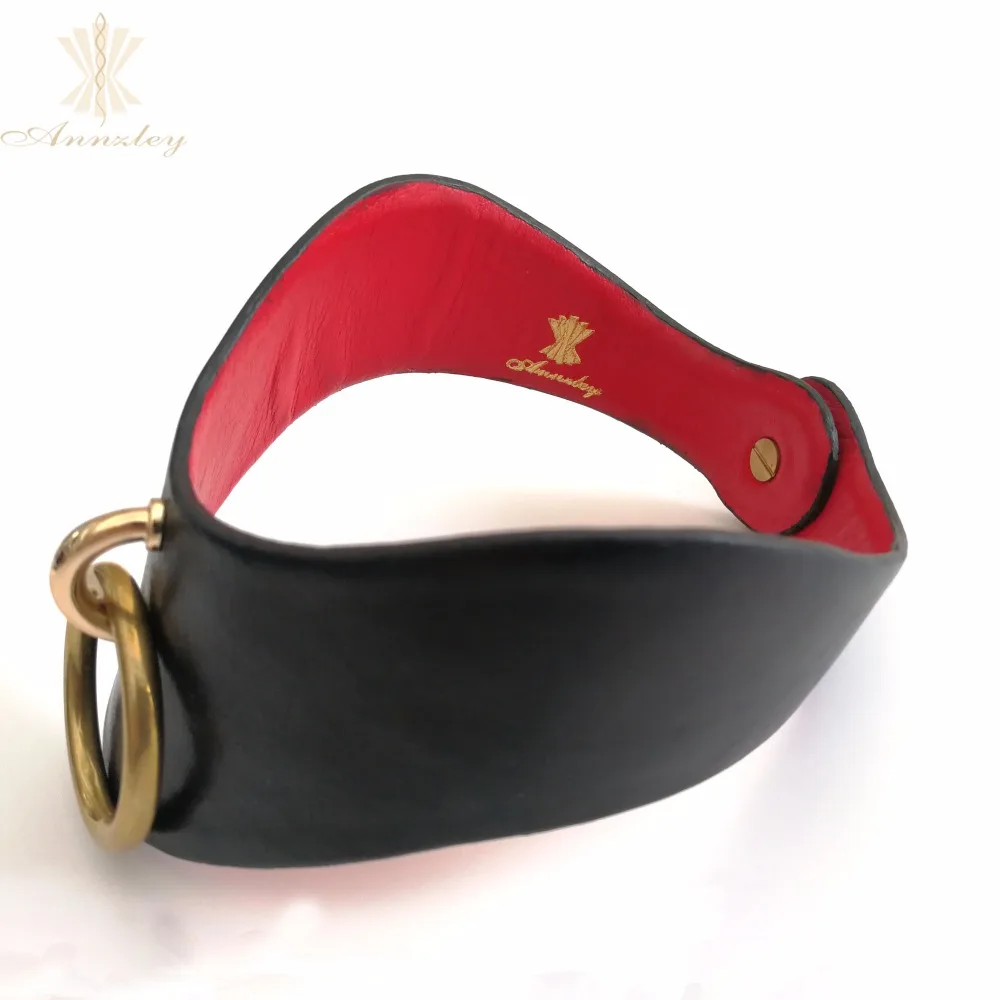 Genuine Leather Women Lady Gothic Punk Choker Collar Necklace Chain 2018 (11)