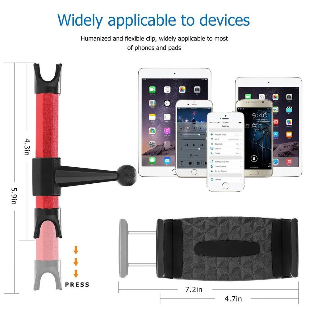 Мобильный телефон планшет универсальный кронштейн задний кронштейн подушки для Apple samsung мобильный телефон планшет автомобильный держатель телефона кронштейн
