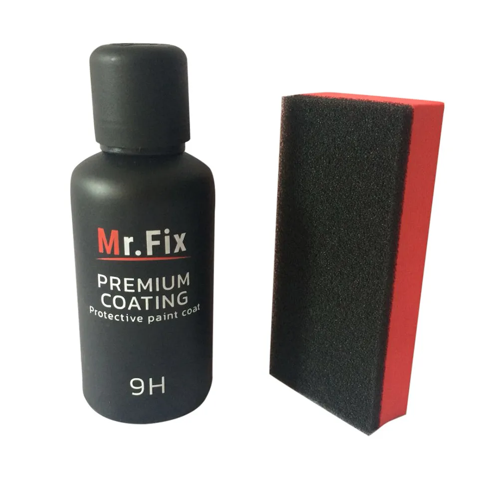 New30HL Fashion Mr fix 9H Car Oxidation Liquid Ceramic Coat Super Hydrophobic Glass Coating Set For Car SUV 20190618