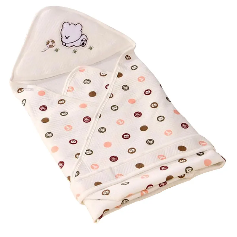 Autumn Newborn swaddle Infant soft warm parisarc 100cotton printed Toddler thin baby blanket