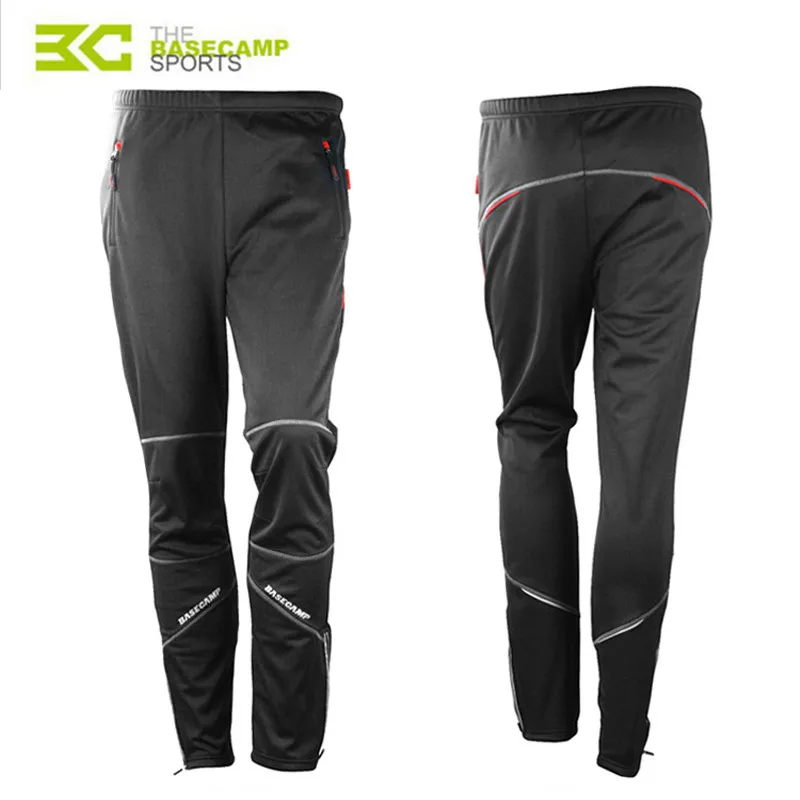 Basecamp Cycling Pants Fleece Thermal Wind Pants Spring Winter Tights