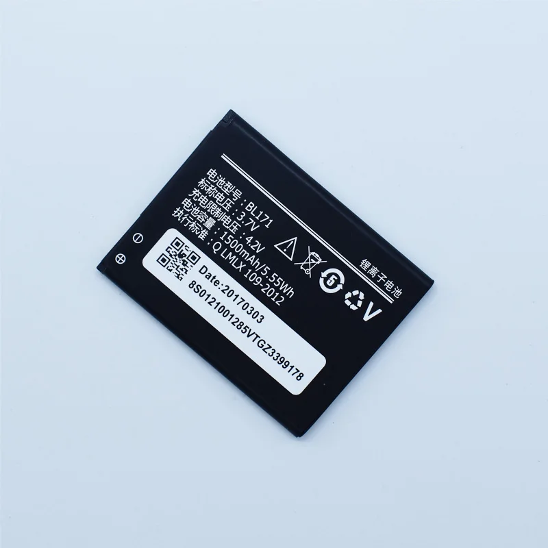 Аккумулятор Hekiy высокой емкости для телефона Lenovo A500 A390 A376 BL 171 BL171 TA356 A368 A370e A60 A65