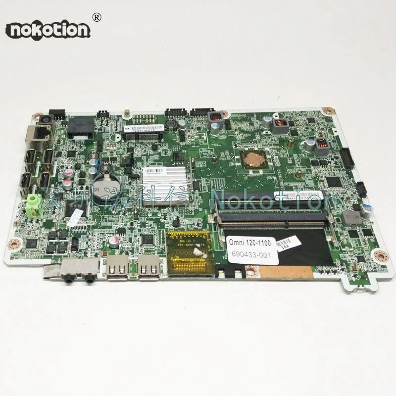 Материнская плата NOKOTION для ноутбука HP Omni 120 1100 690433 001 DA0WJ7MB6E0 E2 1800 Radeon HD 6320 DDR3