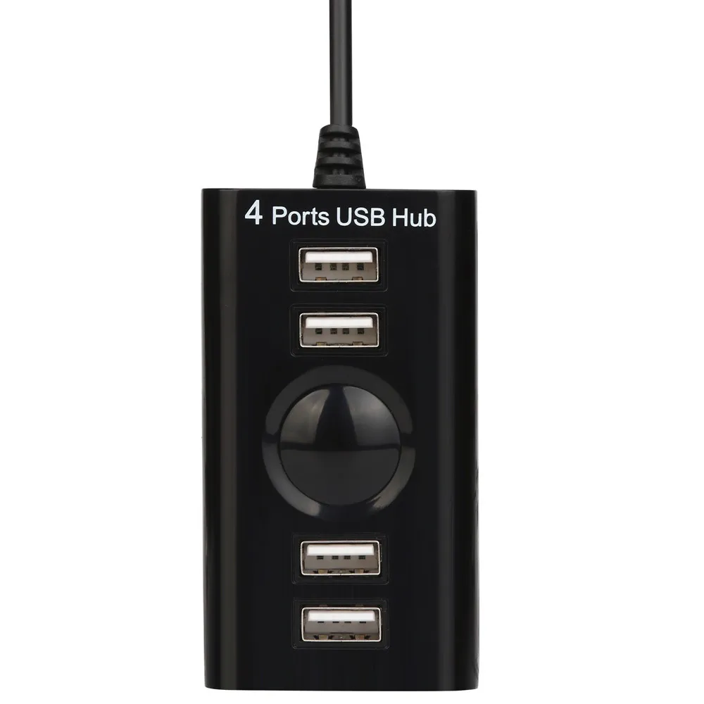 4 портовый usb хаб CARPRIE высокоскоростной концентратор 2 0 высококачественный черный