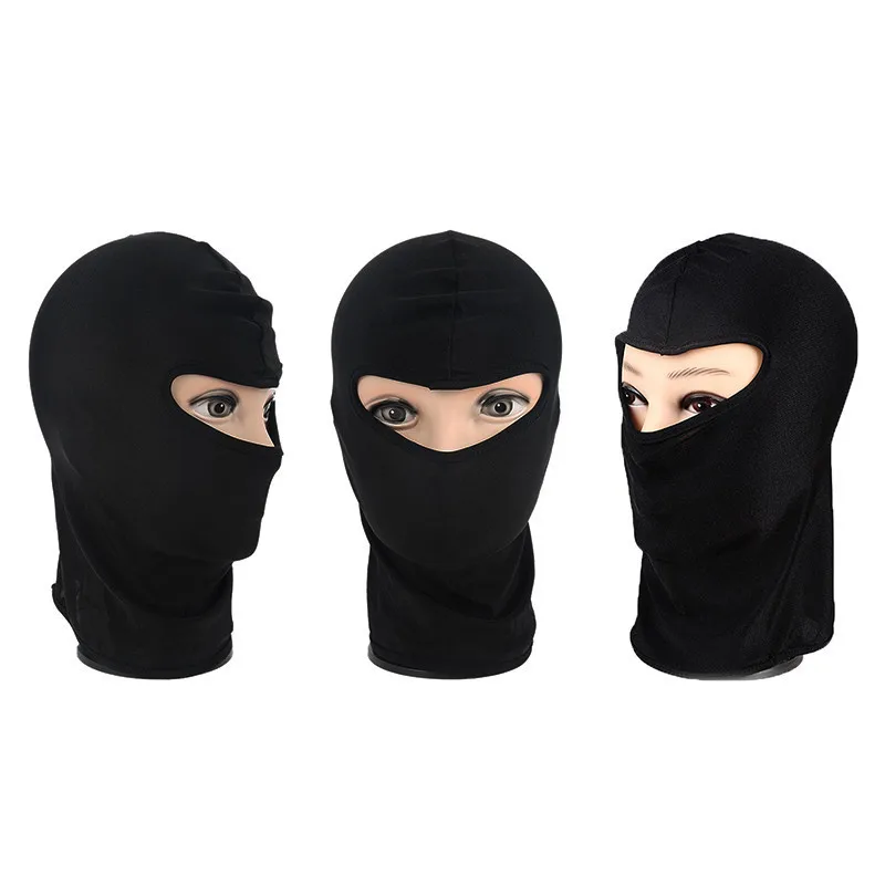 

1PCS Unisex Black lycra Breathable Sunproof Anti-dust Mask Motorcycle Bike Bicycle Outdoor Sport Mask Balaclava Full Face Masks