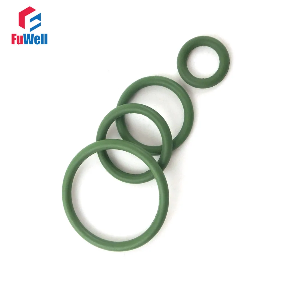 20pcs 2.4mm Thickness Green FKM O Rings Seal Gasket 28/29/30/31/32/33