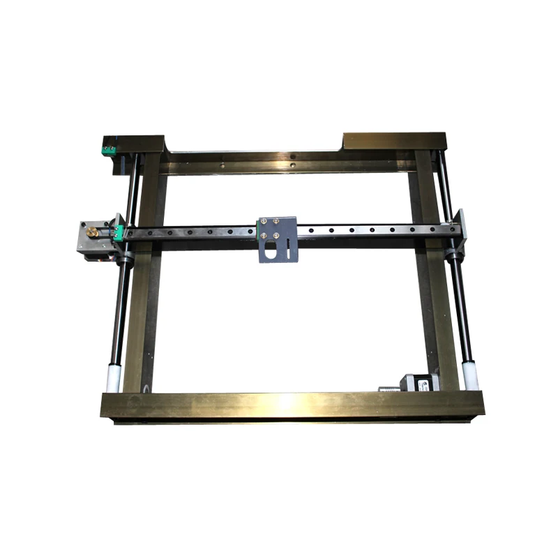 

X Y Stage Table Bed flex cable double axis aluminum rail for CO2 Laser Stamp Engraving Machine 3020 6040