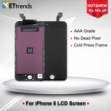 10PCS LOT NO Dead pixel LCD Display For iPhone 6 LCD Screen Touch Digitizer Screen with