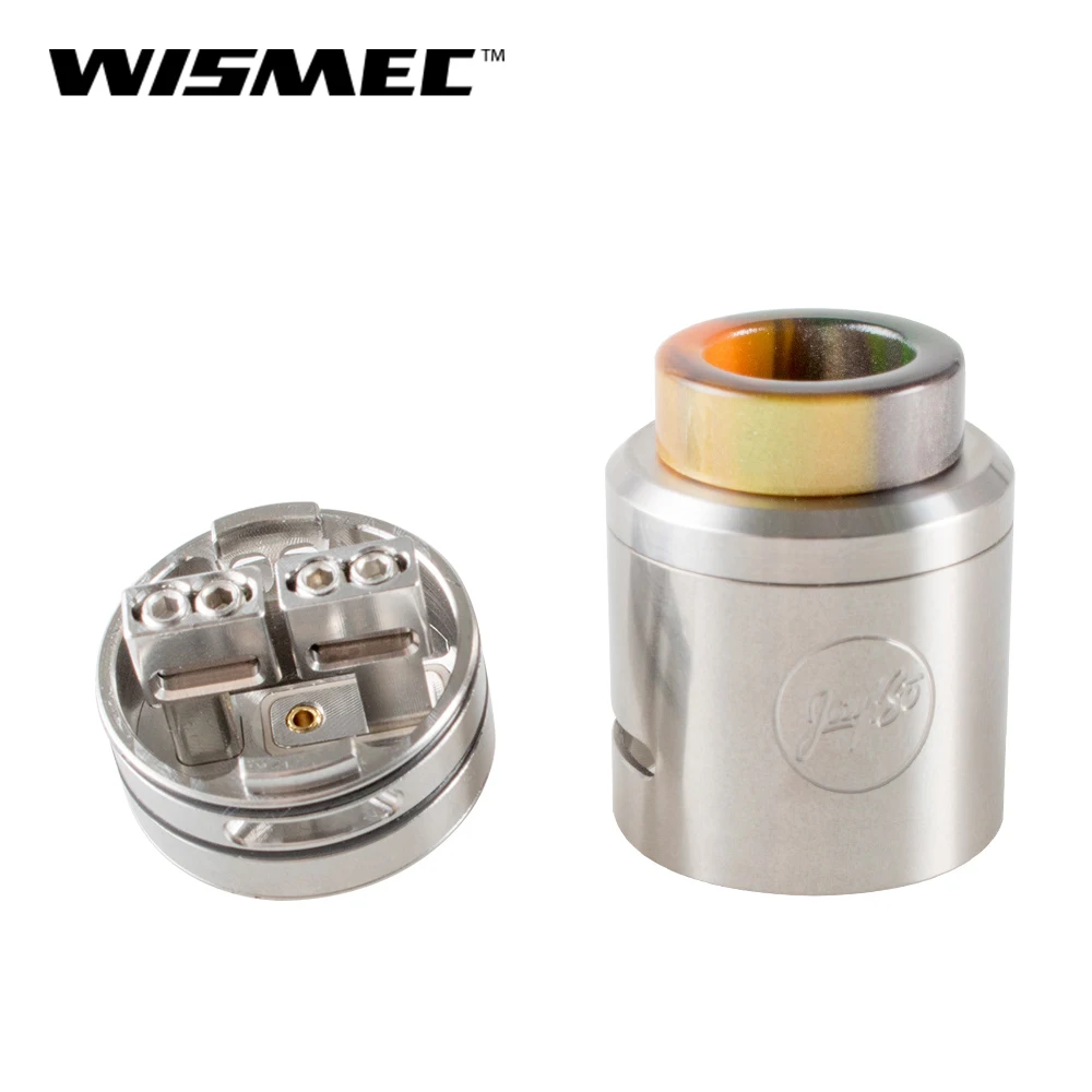 Оригинальный комплект WISMEC LUXOTIC NC Dual 20700 с гильотинной V2 RDA 250 Вт 0.28ohm Clapton coil E