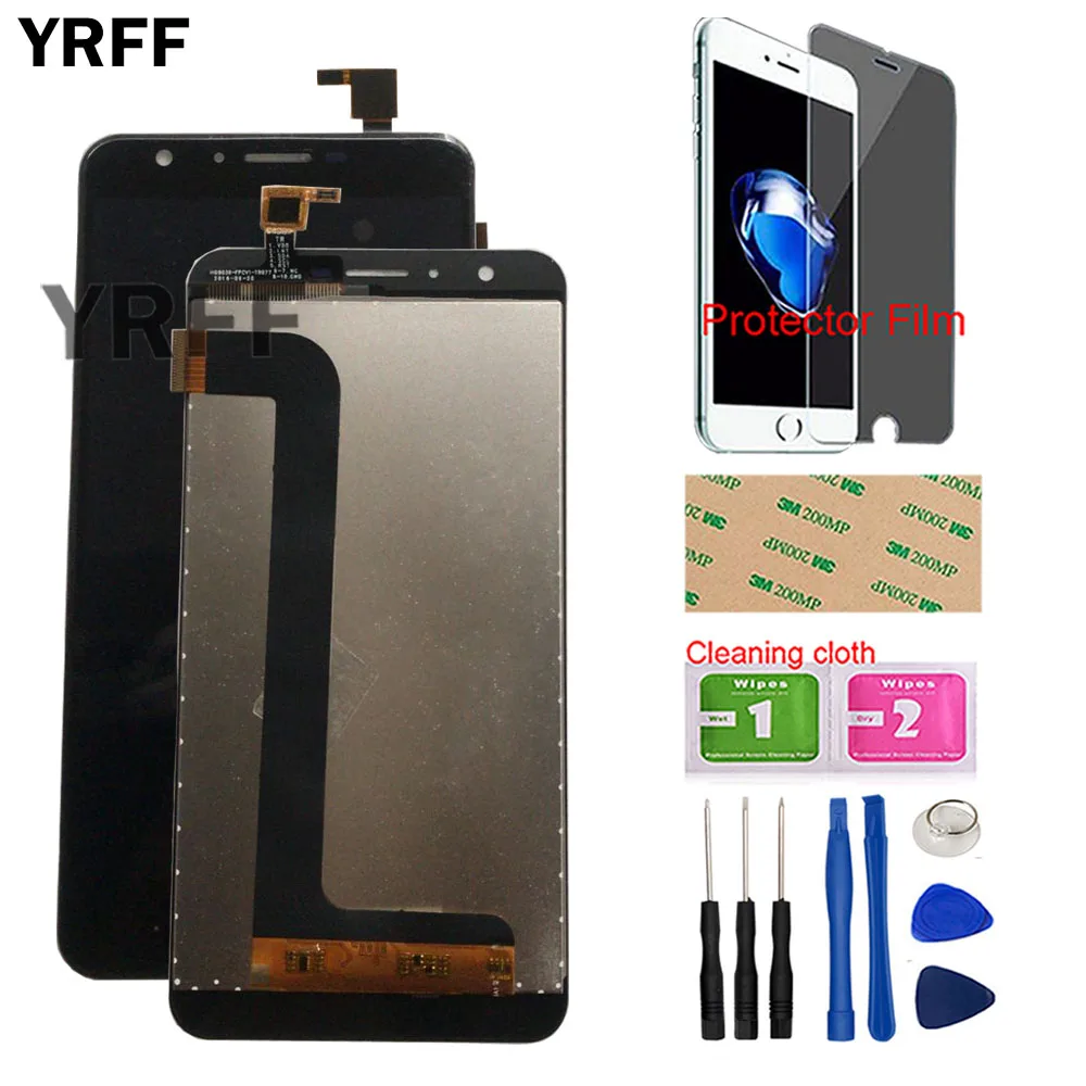 

LCD Display For Doogee Y6 LCD Display Touch Screen Front Glass Panel Assembly Repair Parts For Y6c / Y6 Piano LCD Panel Tools