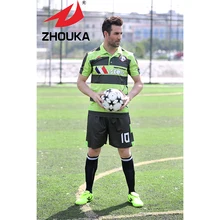 Men’s Sportswear polo collar short sleeve striped sublimation printing soccer jerseys
