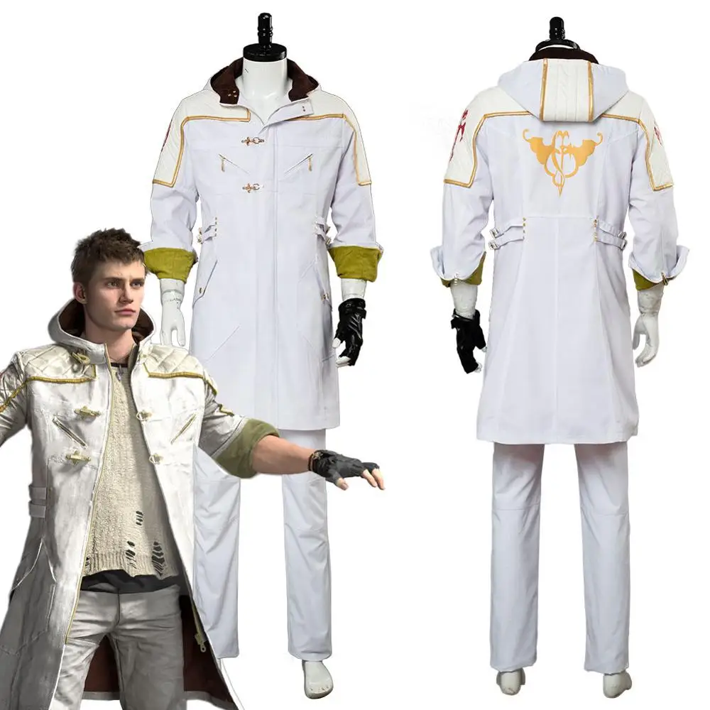 

DMC 5 Nero Cosplay Costume Nero Jacket Coat Pants Full Set Halloween Carnival Costume Adult Men DLC EX COLOR