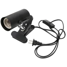 Инкубационный штепсельная вилка американского стандарта Керамика тепла УФ ультрафиолетовые лампы лампа держатель Брудер рептилий Basking H15