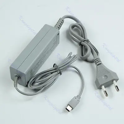 

EU Plug AC Power Adapter Supply Cord Cable For Wii Gamepad Controller