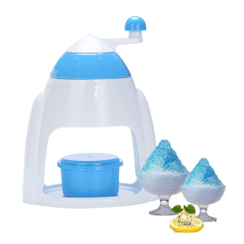 

Hand-cranked ice machine small household manual ice making mechanism tea shop dedicated mini ice machine g Sale