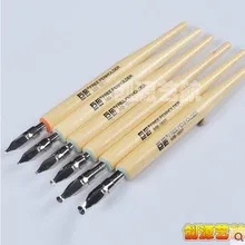 Домашние тапочки с изображением головы каллиграфии эскиз и комикс мульти Функция ручки fontwork перо для чернильницы-арта 1,0/1,5/2,0/3,0/4,0/5,0 мм 6 шт./лот