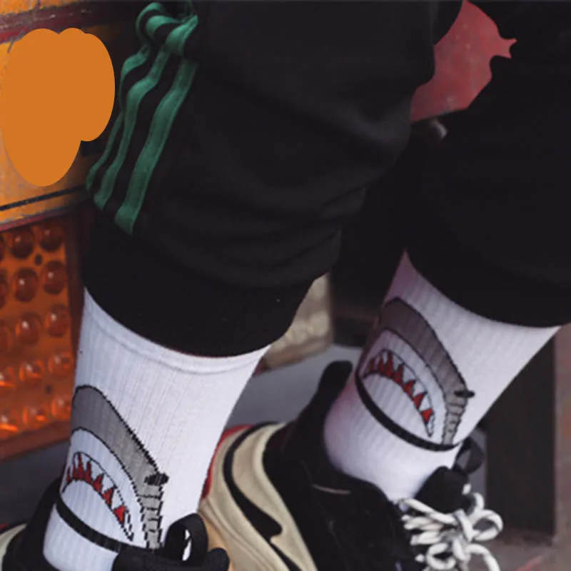 [WPLOIKJD] творческий мультфильм хип хоп Уличная носки HARAJUKU скейтборд прополка носки для девочек для мужчин Calcetines Hombre Divertidos Skarpetki