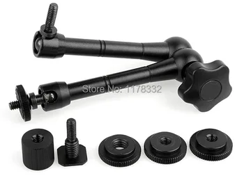 

11" Inch Adjustable Friction Articulating Magic Arm for DSLR Rig Camera to Monitor LED Lamp Kit Free shipping + tracking