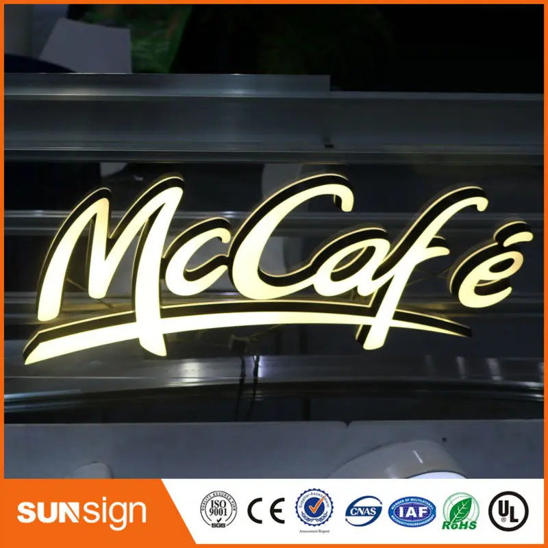 

LED sign letters