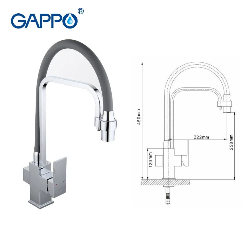  GAPPO Kitchen Faucet Kitchen Sink Water Mixer Tap Filter Faucet Tap Mixer Kitchen Drinking Water Ta - 33007021590