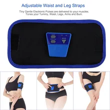 Body Massage Belt PVC Gymnic Slim Fit Toning Belt For Muscle Arm leg Waist Abdominal with Massage Belt Oil Conductive Gel