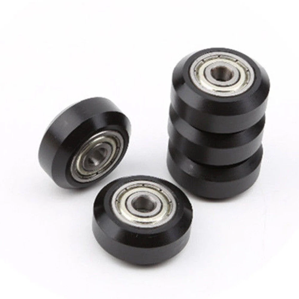 6 шт. прочный шарикоподшипник металлический экранированный колеса немой