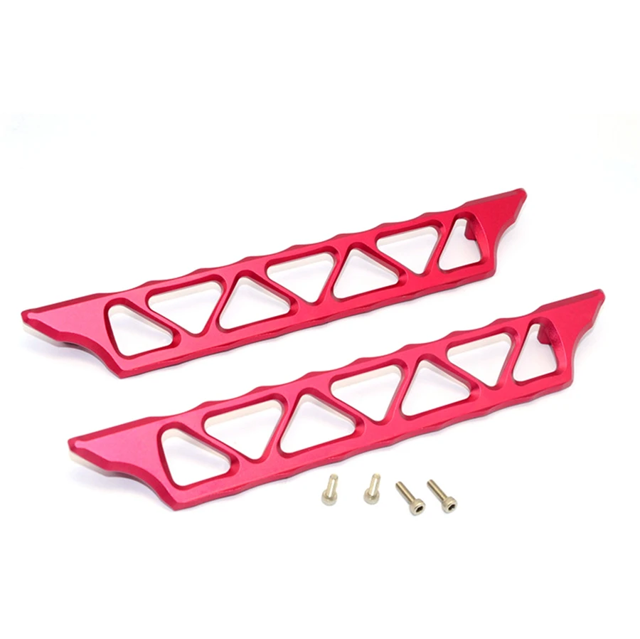Aluminum Side Trail Side metal skid plate pedal footplate for 1/5 TRAXXAS X-Maxx xmaxx