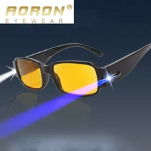 Светодиодный светильник для чтения очки прозрачные солнцезащитные очки Lettura 1,0 1,5 2,0 2,5 3,0 3,50 4,0 диоптрий ночное пресбиопические очки для зрения