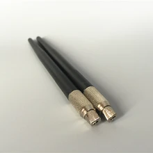 10 шт. микроблейдинг бровей ручная ручка Перманентный макияж микроволокна машина татуировки поставка черного цвета