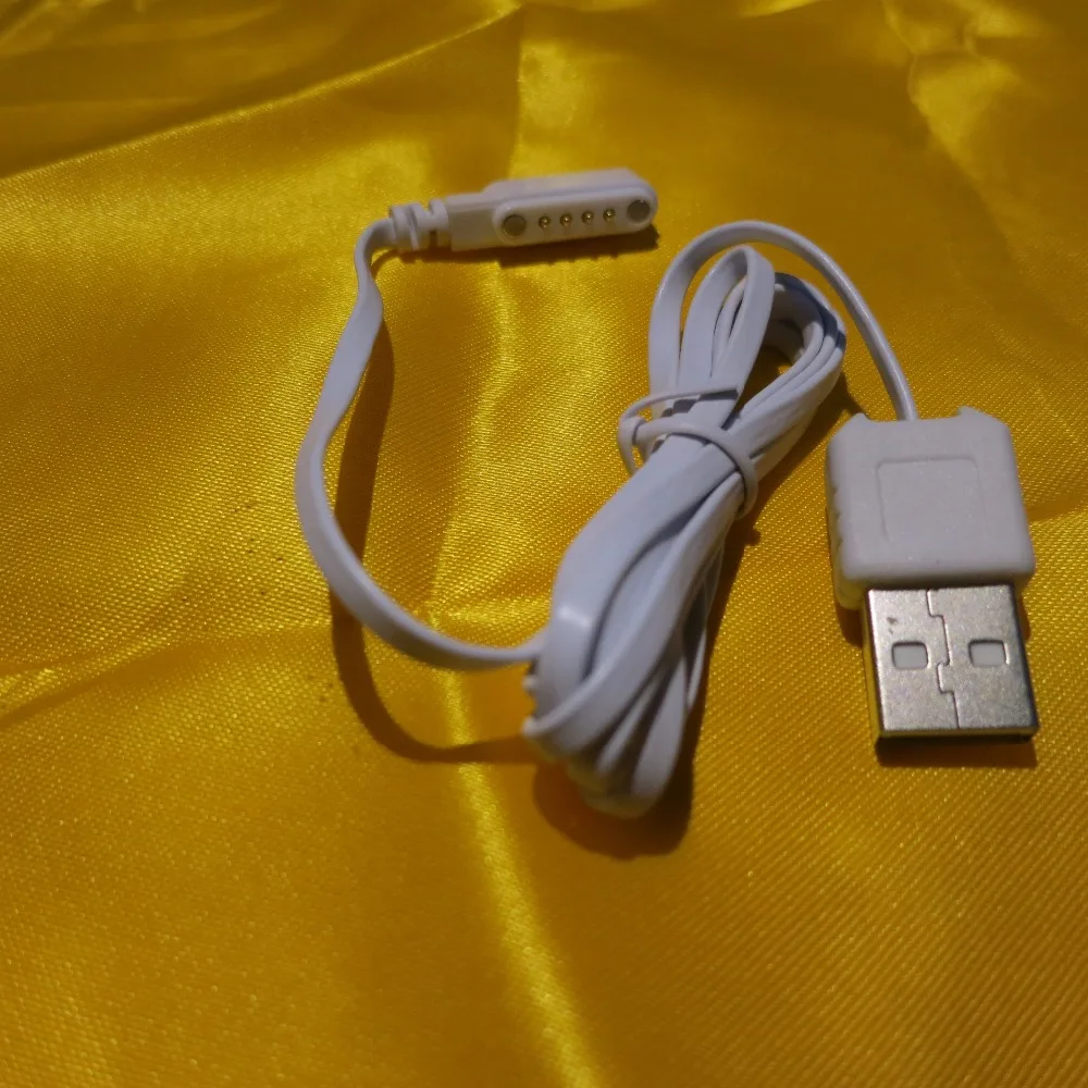 

Smart watch 4 pin magnetic chargering cable for SZPAX Kingwear and other 4pin KW18/KW88/K88H/DM98/DM368 charging cable