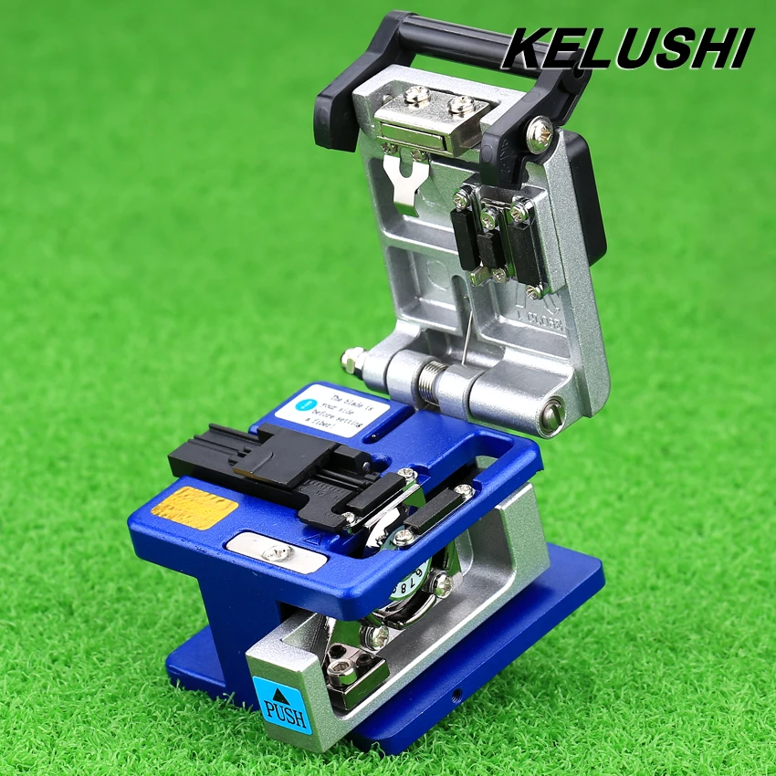 KELUSHI High Precision Aluminum Fiber Cleaver Optic Connector FC 6S Optical Fiber Cleaver Used in FTTX