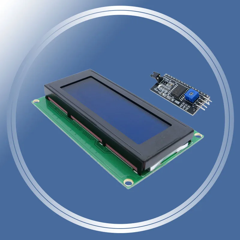 

2004 20x4 2004A blue screen HD44780 for arduino Character LCD /w IIC/I2C Serial Interface Adapter Module