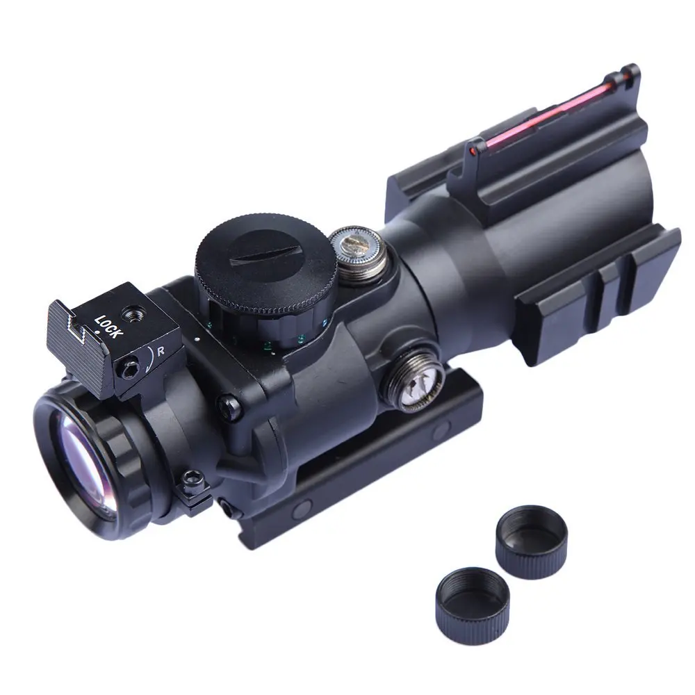 

Tactical 4x32 Sniper Scope Red Dot Airsoft Sight Hunting Scopes Riflescope Rifle Scope for Hunting Shooting