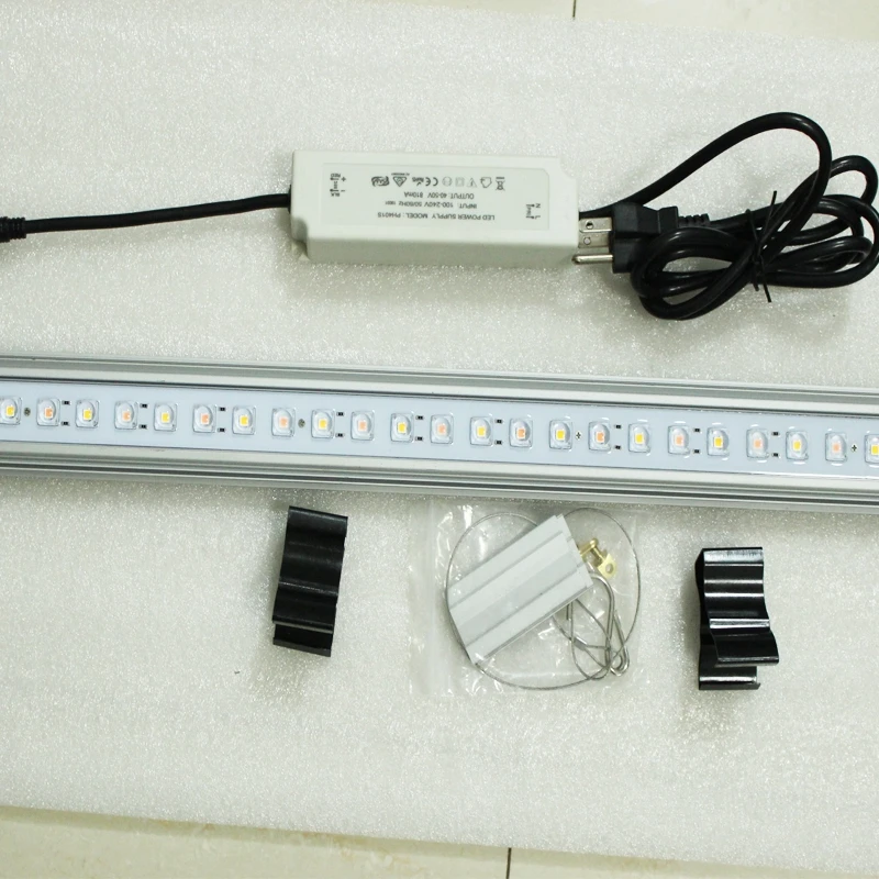 

Amazon hot sell IP65 grow light bar strip board all white 3000K leds full spectrum for microgreens veg/bloom