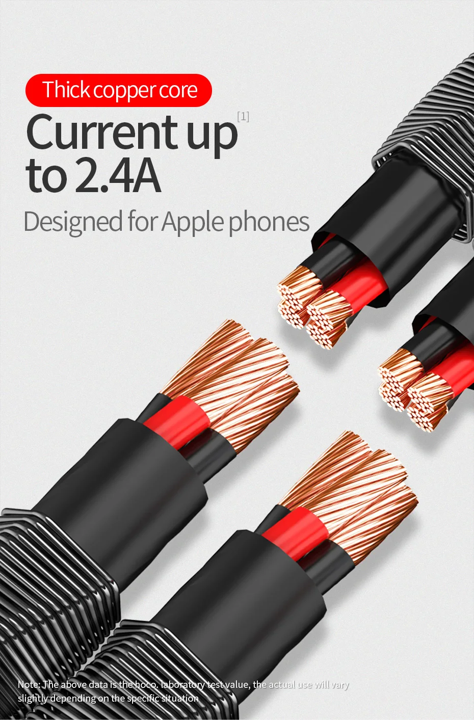 HOCO USB для Apple, зарядный кабель для передачи данных из нержавеющей стали, быстрая зарядка, usb кабель для передачи данных для iPhone 7 Plus SE 6S 5S iOS 11 8