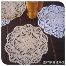 shipping12pic/lot 30 см круглый ZAKKA дизайн новые кружевные салфетки coaster Мода Цветок Круглые площадку ваза коврик для обеденный стол