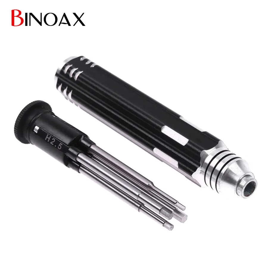 

Binoax 4 in 1 Hexagon Head Hex Screw Driver Tools Set Kit 1.5,2.0,2.5,3.0mm for RC Helicopter Car #ND00129#