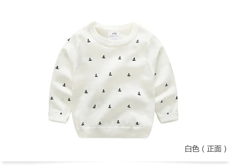 2018 Spring Autumn 2 3 4 5 6 7 8 9 10 Years Old Teenage Christmas Gift O-Neck Knitted School Child Baby Kids Sweater For Boy (10)
