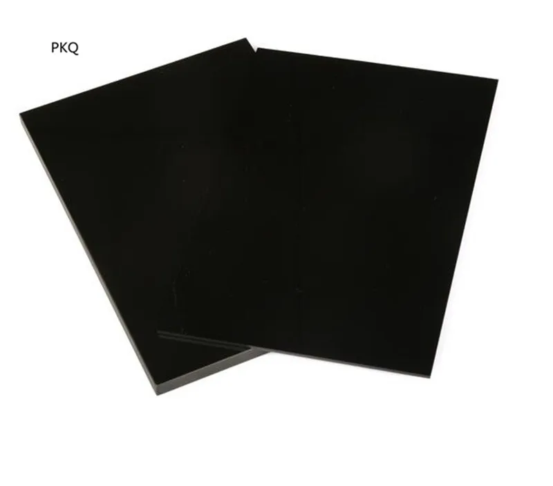 30*20cm Acrylic Board Glossy Black Color Plexiglass Plastic Sheet Organic Glass Polymethyl Methacrylate