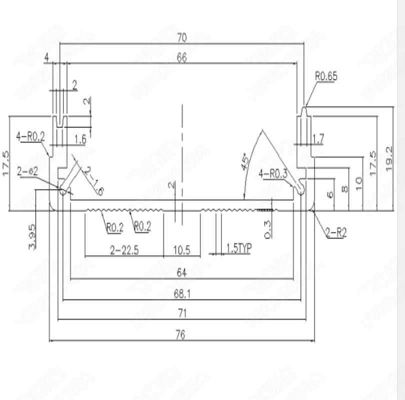 100x76x35 мм черный прессованный алюминиевый корпус PCB ящик для инструментов DIY чехол для электронного проекта