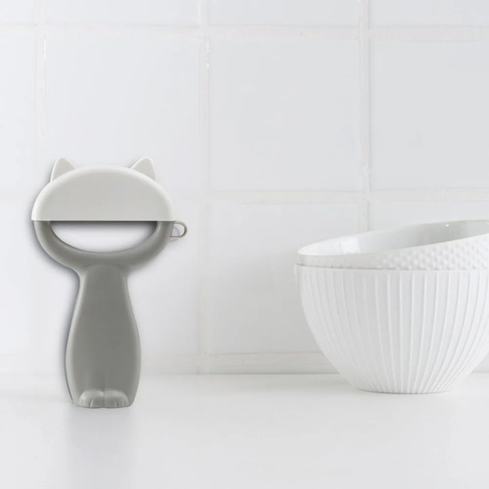 Cooking Dining Novelty Cartoon Cat Shape Manual Vegetable Carrot