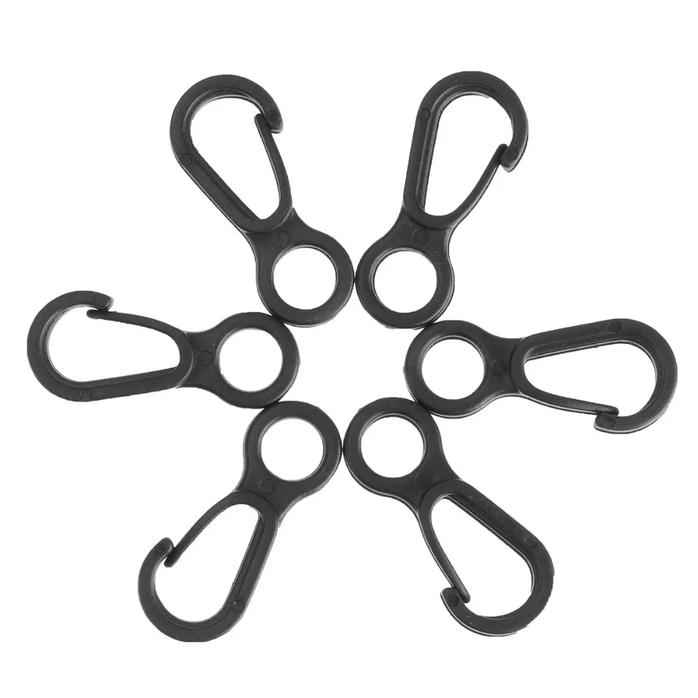

Hot Sale Portable Plastic Hooks Desk Chair Handbag Tote Hook For Bags Clothes Hanger Holder Luggage Accessories Plastic 8 Hook