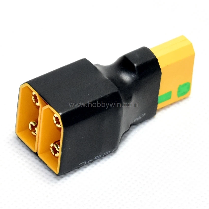 Kopen XT90 S plug parallel aansluiting adapter voor capaciteit verhogen en houden dezelfde spanning