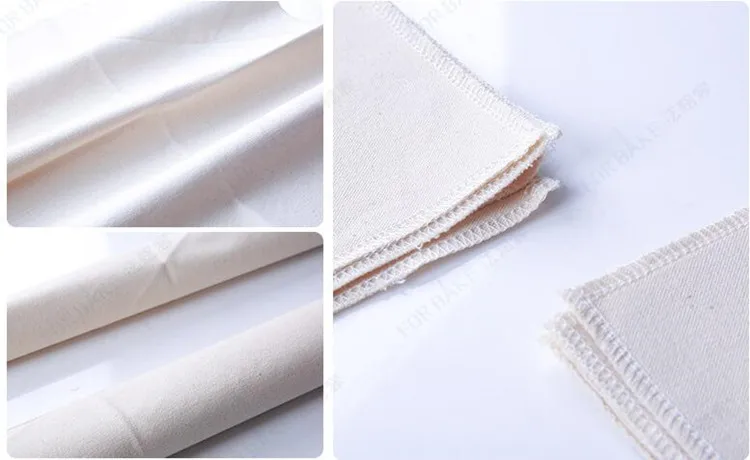 High Quality Thick Linen Cloth Proofing Dough Bakers Pans Bread Baguette Baking Mat Pastry Baker's Couche Proof