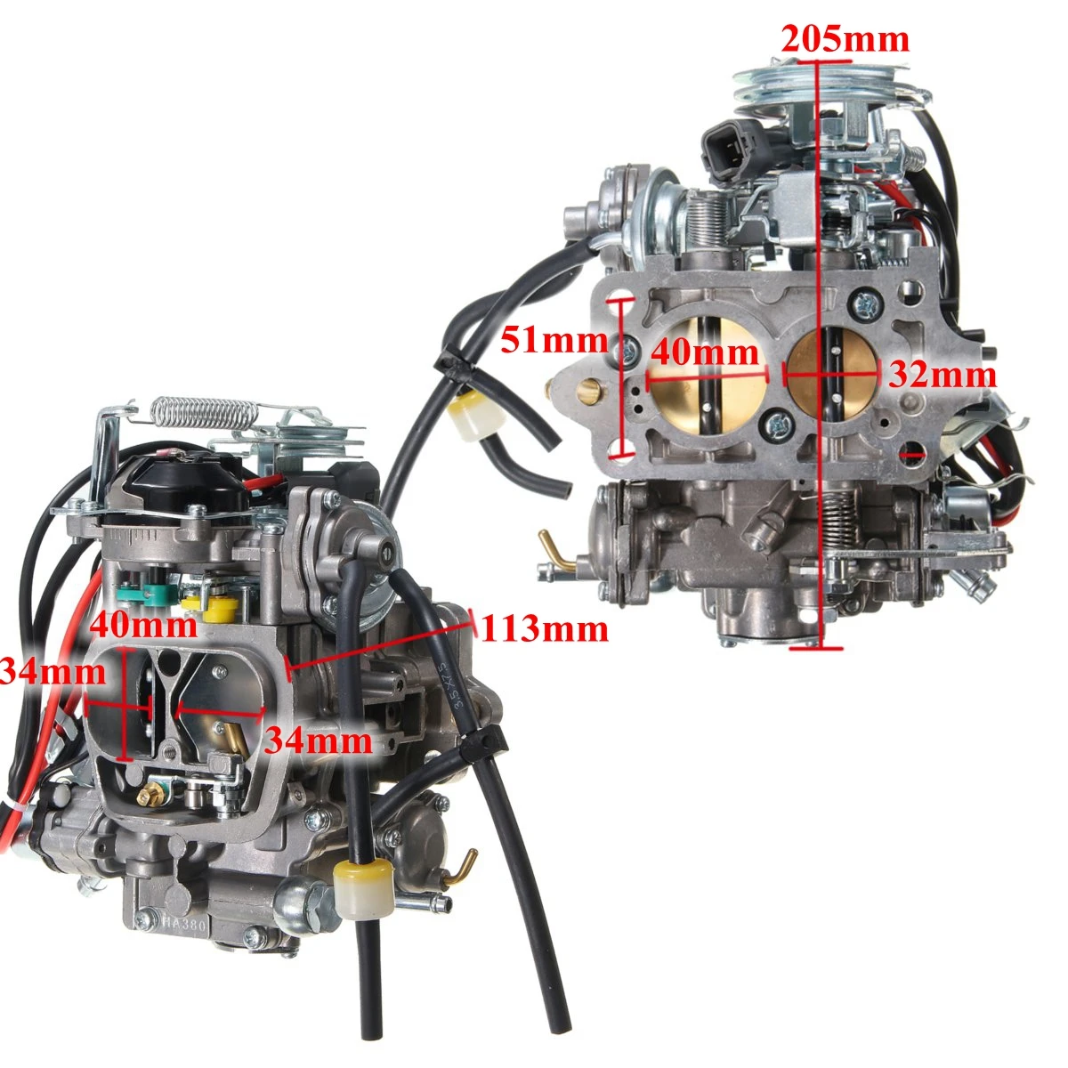 Карбюратор Carb для Toyota 22R Celica Hilux пикап 4 Runner стиль двигатели#21100-35520